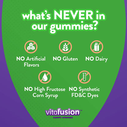 Vitafusion Kids Elderberry Gummy Vitamins, Delicious Immune Support Gummies for Kids, 60Ct