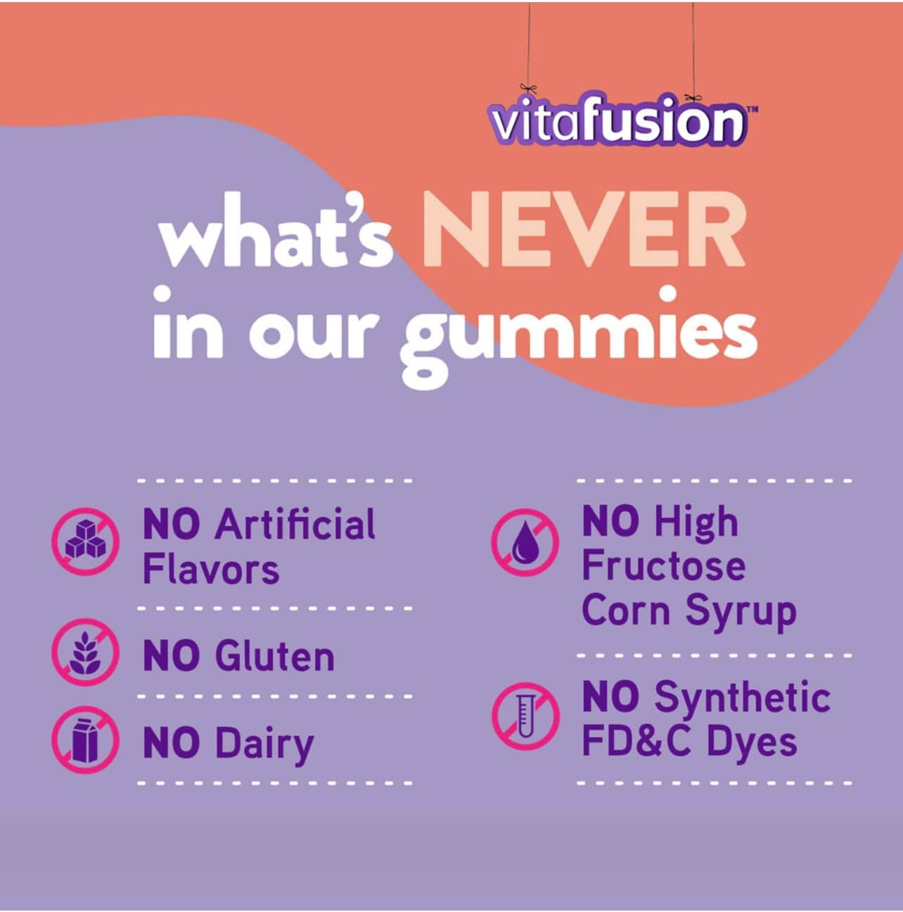 Vitafusion | Power C Gummy Vitamin - Immune Support, High Potency Vitamin C | Natural Orange Flavor, 2 Bottles x 150 ct (Total 300 Gummies)